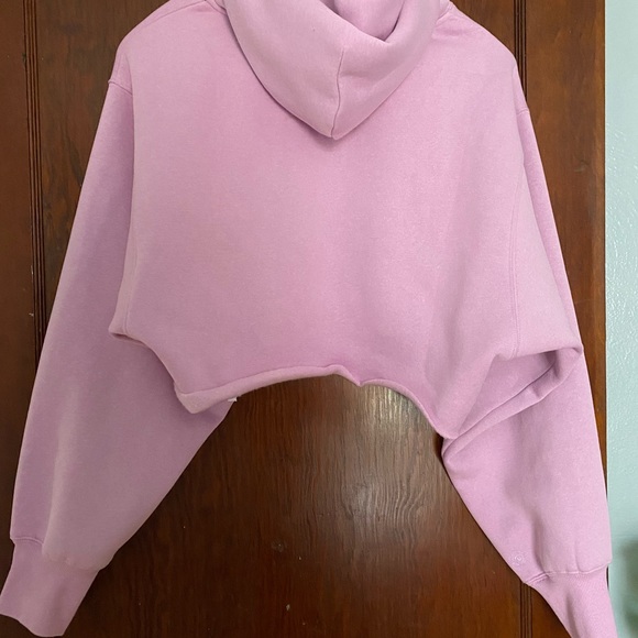 VitalityxBalance Athletica Affirmation Crop Hoodie - Surge (light pink/lavender) - Picture 4 of 4